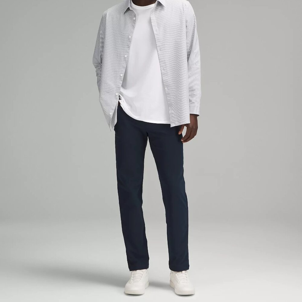 NWOT Lululemon Men's Navy ABC Classic-Fit 5 Pocket Pant - Size 36